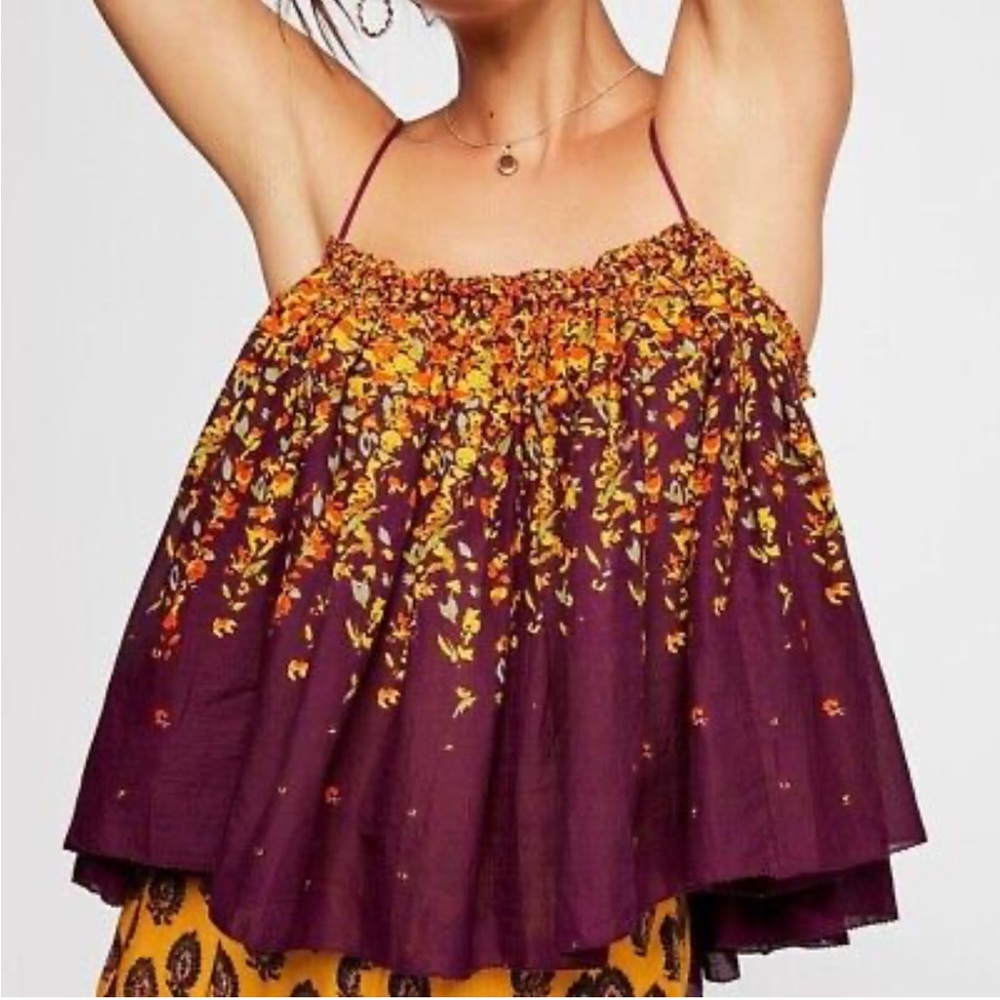 Free People Intimately‎ Instant Crush Floral Camisole Tank